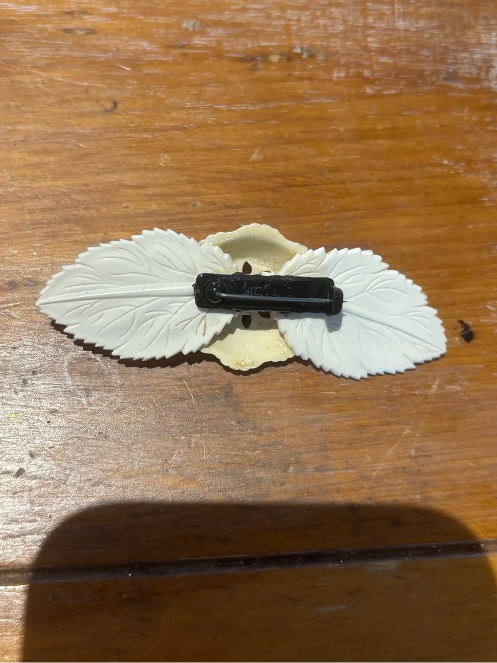 Vintage Brooch Celluloid?